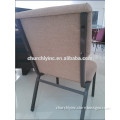 wholesale modern stackable metal dining room chair seat covers AD-0516